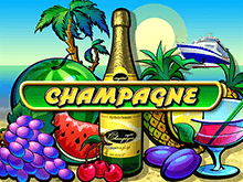 Champagne автомат от Mega-jack для азарта и удачи